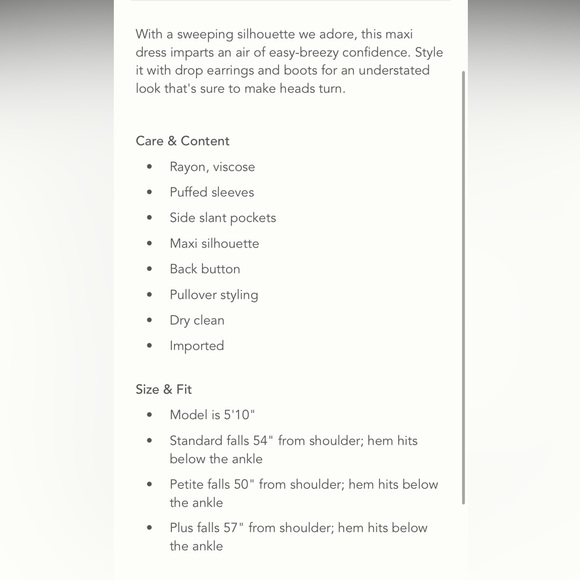 ✨ Anthropologie Kiera Maxi Dress Sz M - Picture 10 of 10